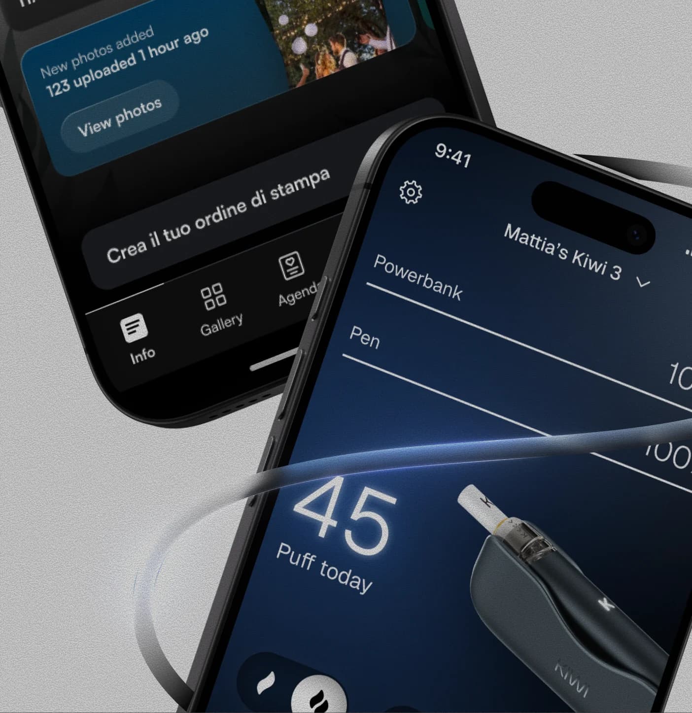 App design mockup